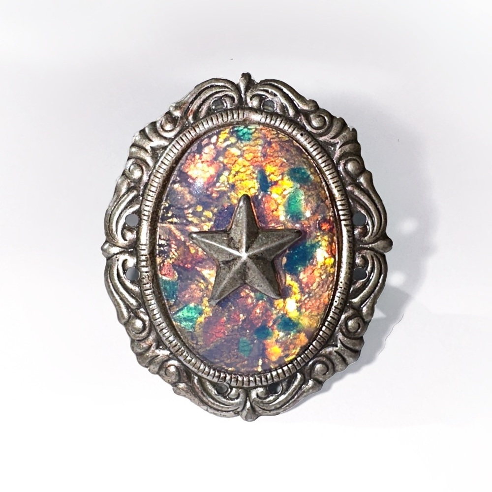 Tarina Tarantino Lab-Created Opal Star Ring